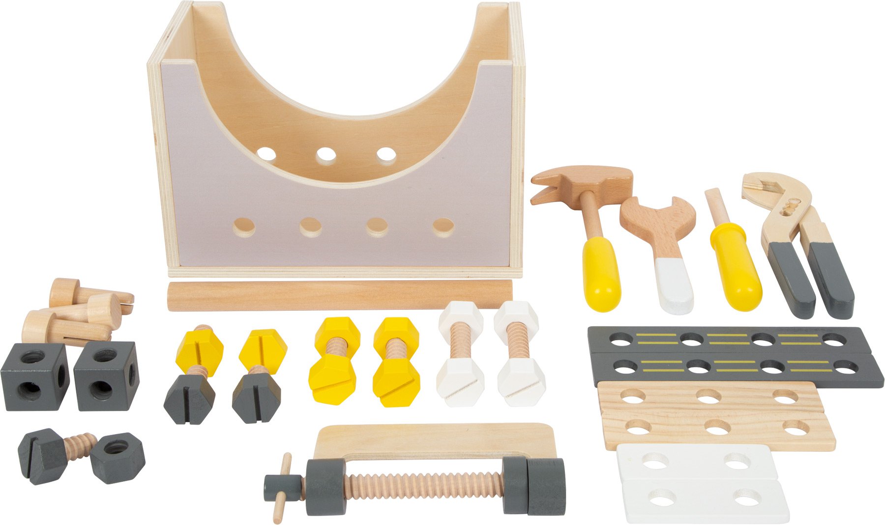 Small Foot - Houten Gereedschapskist 2in1 - Afbeelding 6