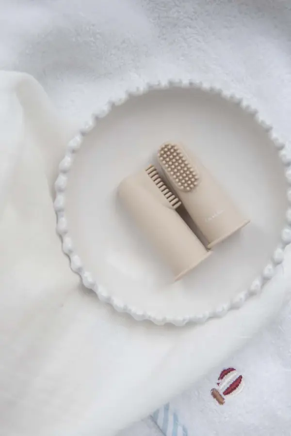 Bobbi Balloon Siliconen vingertandenborstelset - Afbeelding 4