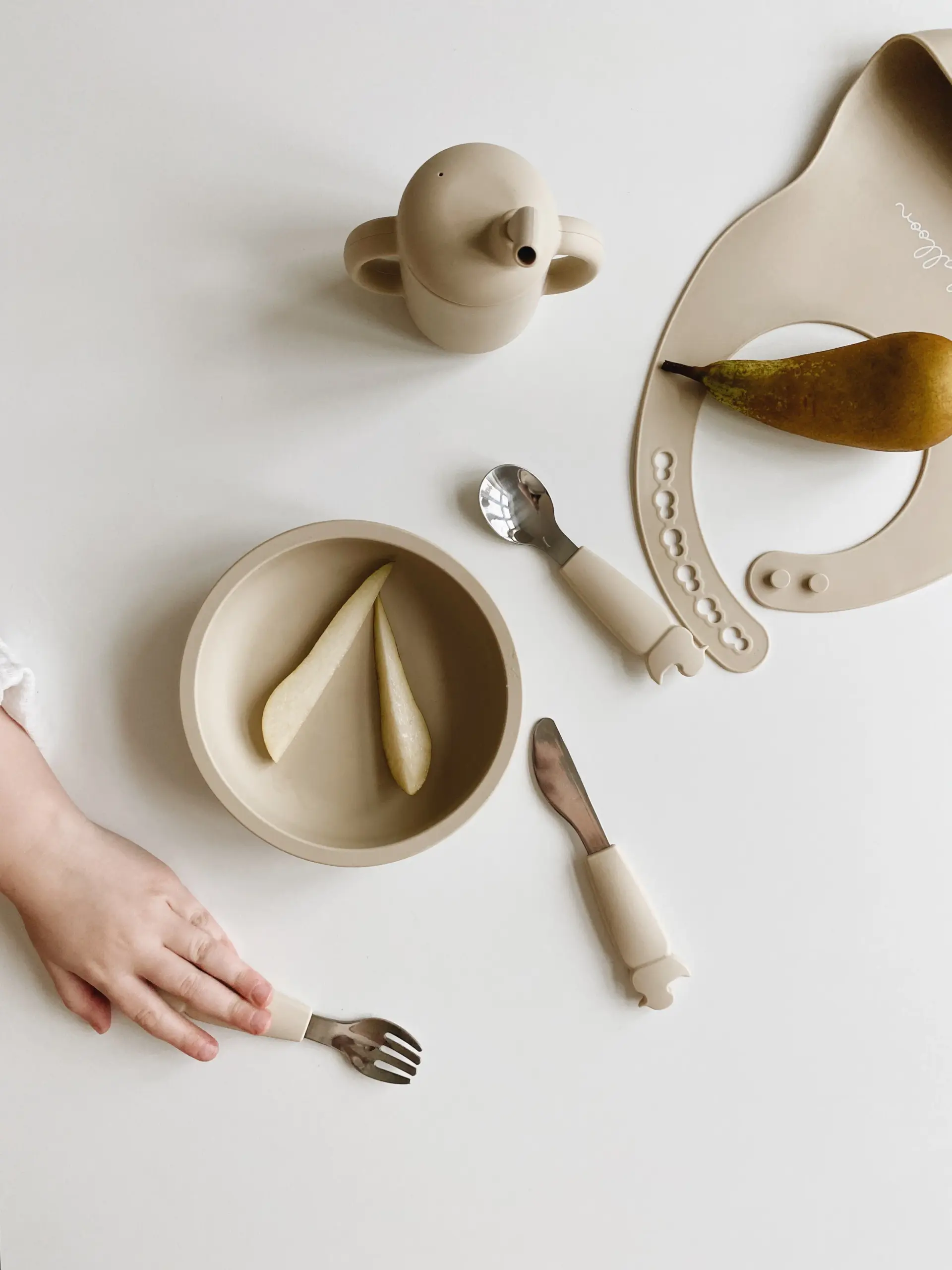 Bobbi Balloon Siliconen roestvrijstalen bestekset - Afbeelding 13