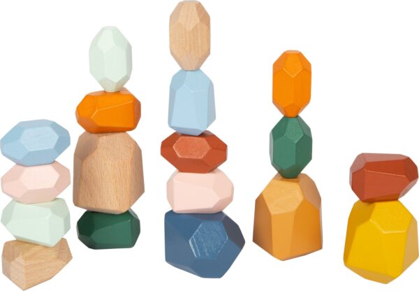 Small Foot - Houten Balans Blokken Safari
