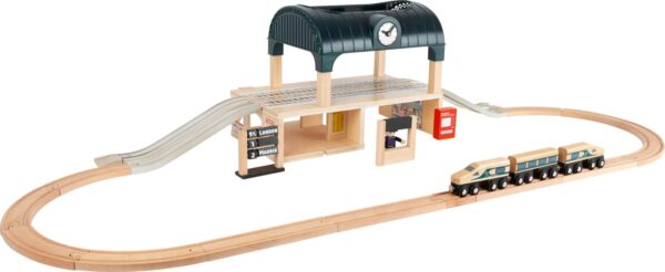 small foot - Treinstation met toebehoren - Afbeelding 3