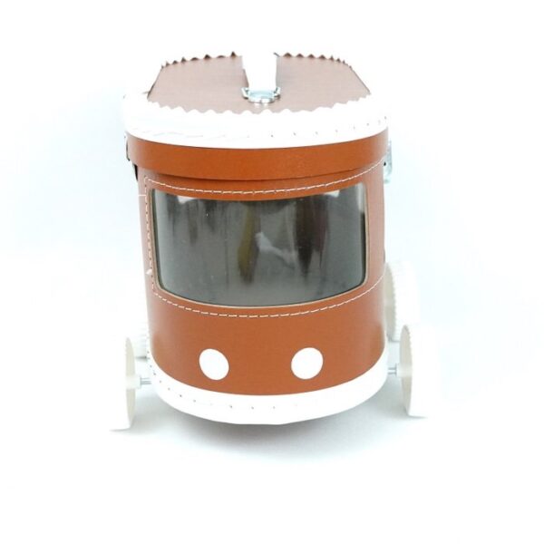 O-That speelkoffertje Tram cognac - Afbeelding 3