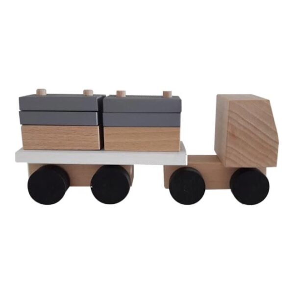 Vrachtwagen hout handgemaakt
