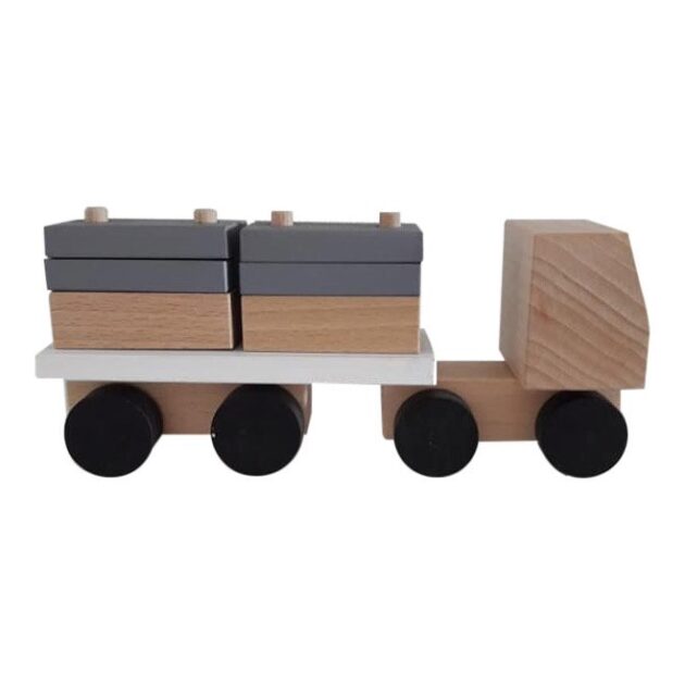 Vrachtwagen hout handgemaakt
