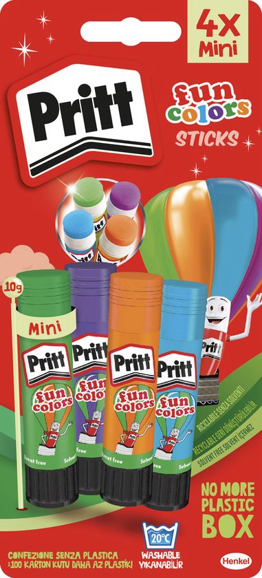 Pritt Fun colors lijmstift