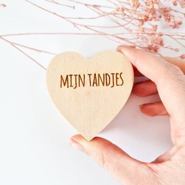 SUS -Design Bewaardoosje‘ mijn tandjes hart’