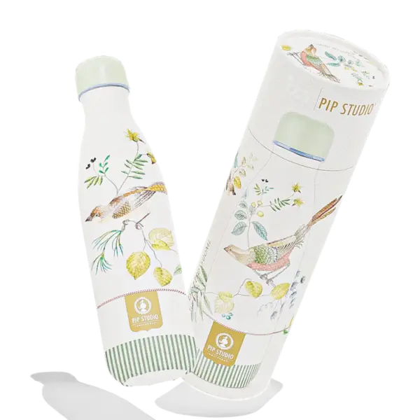 IZY Drinkfles - Pip Studio - Little Birds Wit