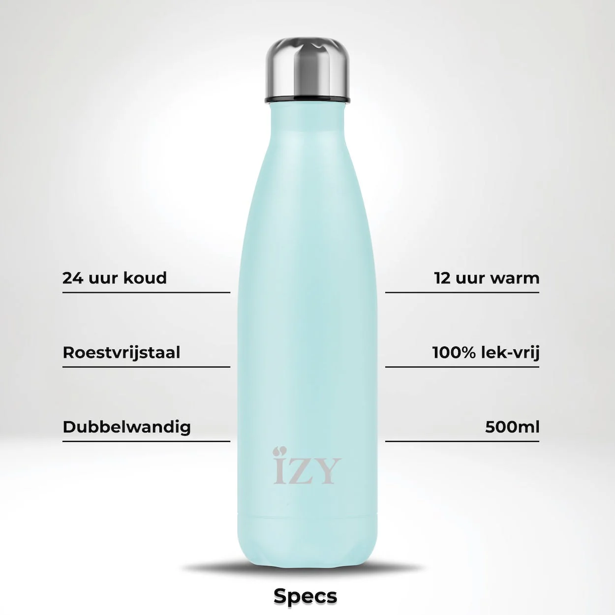 IZY Drinkfles - Lichtblauw 500ML