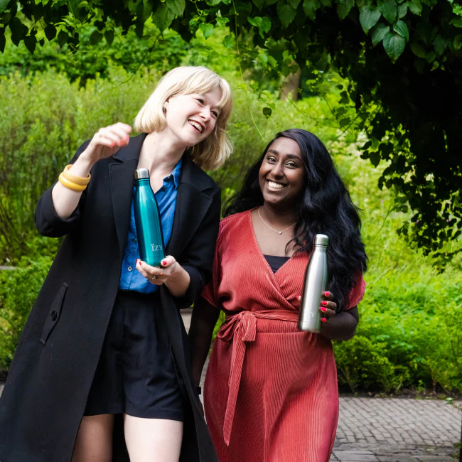 IZY Drinkfles - Chroom Zilver 500ML