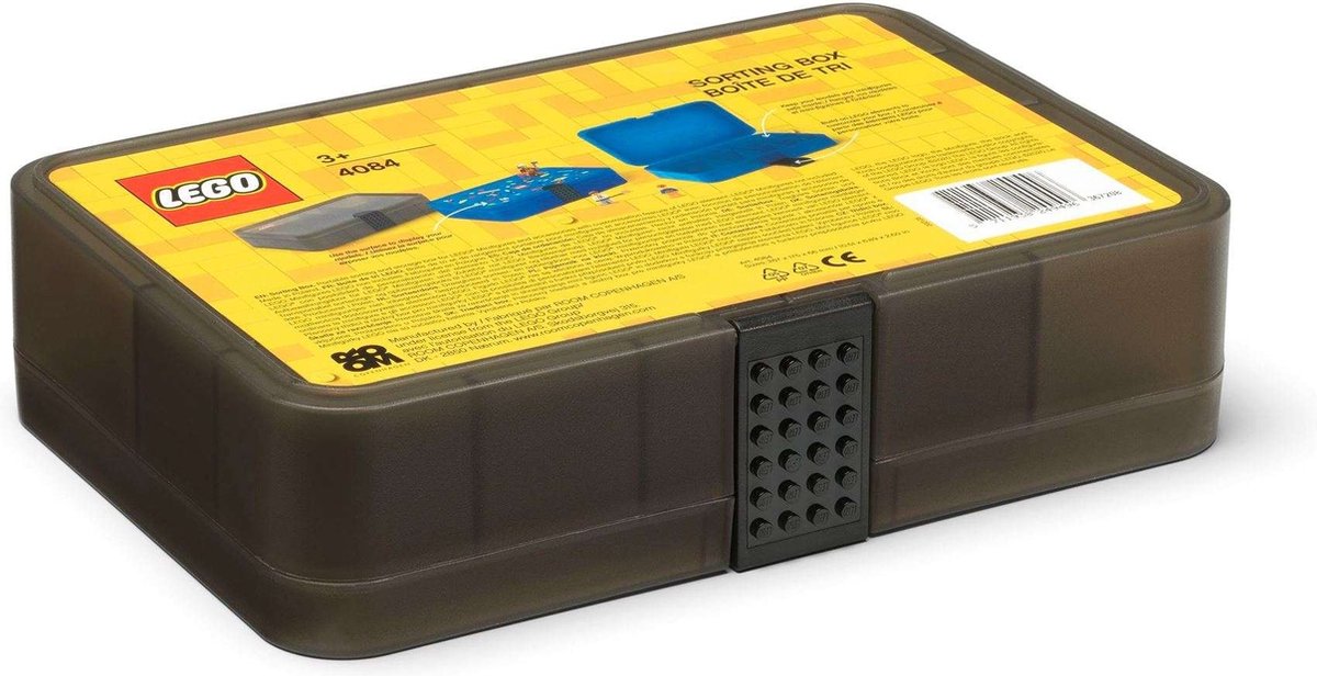 Lego - Sorteerbox Transparant Bruin - Kunststof - Bruin