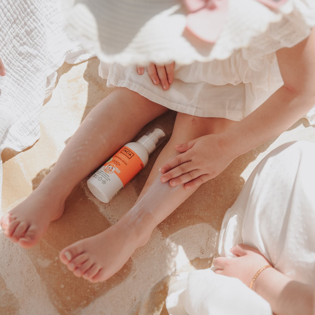 Incia - Natuurlijke Zonnebrandcrème - Voor alle Familieleden - SPF 50