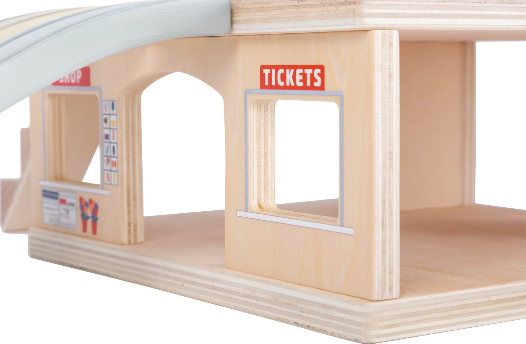 small foot - Treinstation met toebehoren - Afbeelding 7