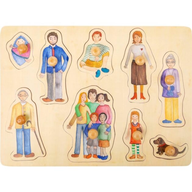 Small foot -Legpuzzel familie