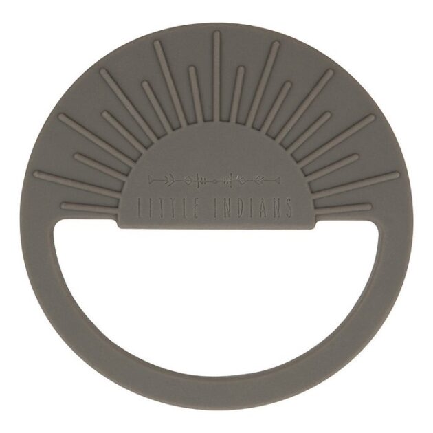 Little Indians Siliconen Bijtring - Dusty Olive