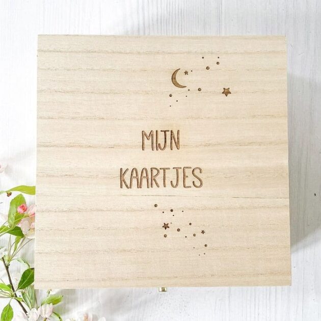 SUS- Design Mijn kaartjes - opbergkist