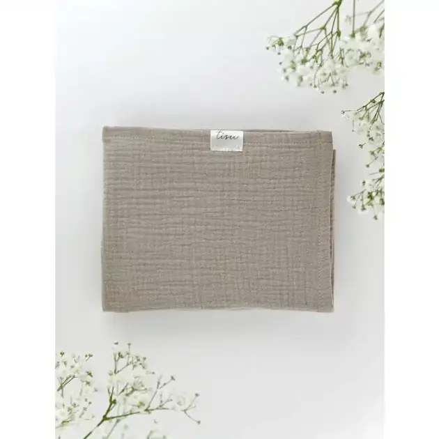 TISU hydrofiele doek 65x65 zand