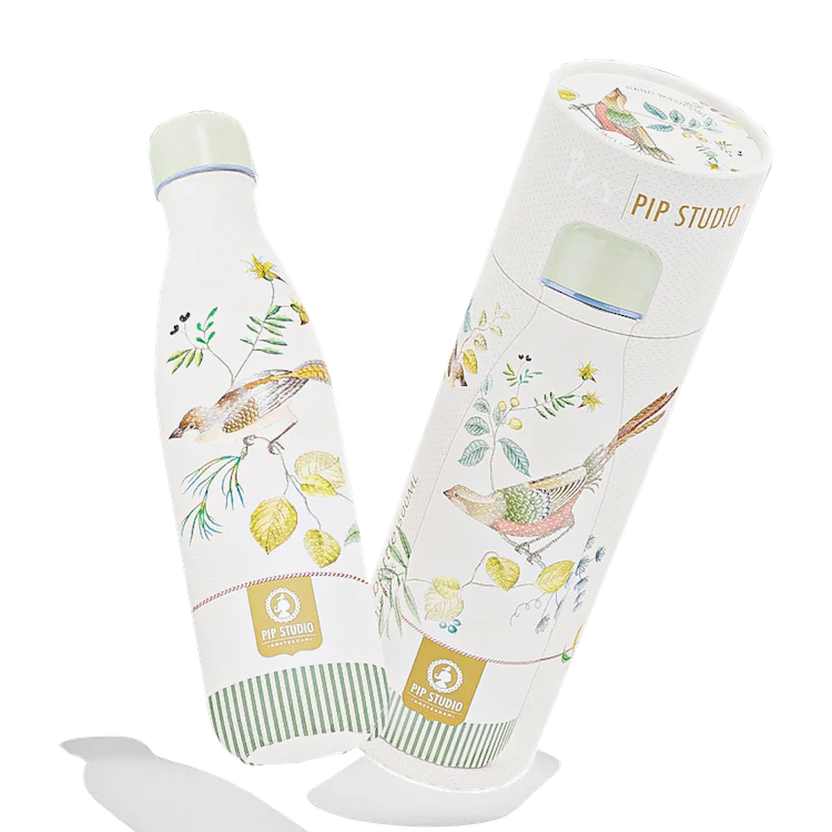 IZY Drinkfles - Pip Studio - Little Birds Wit