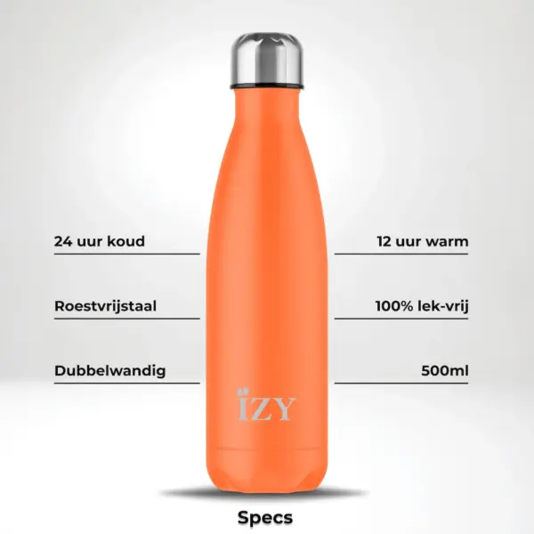 IZY Drinkfles - Oranje 500ML