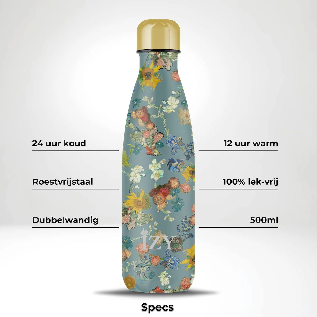Izy Bottles Van Gogh Museum 50 jaar thermosfles 500 ML